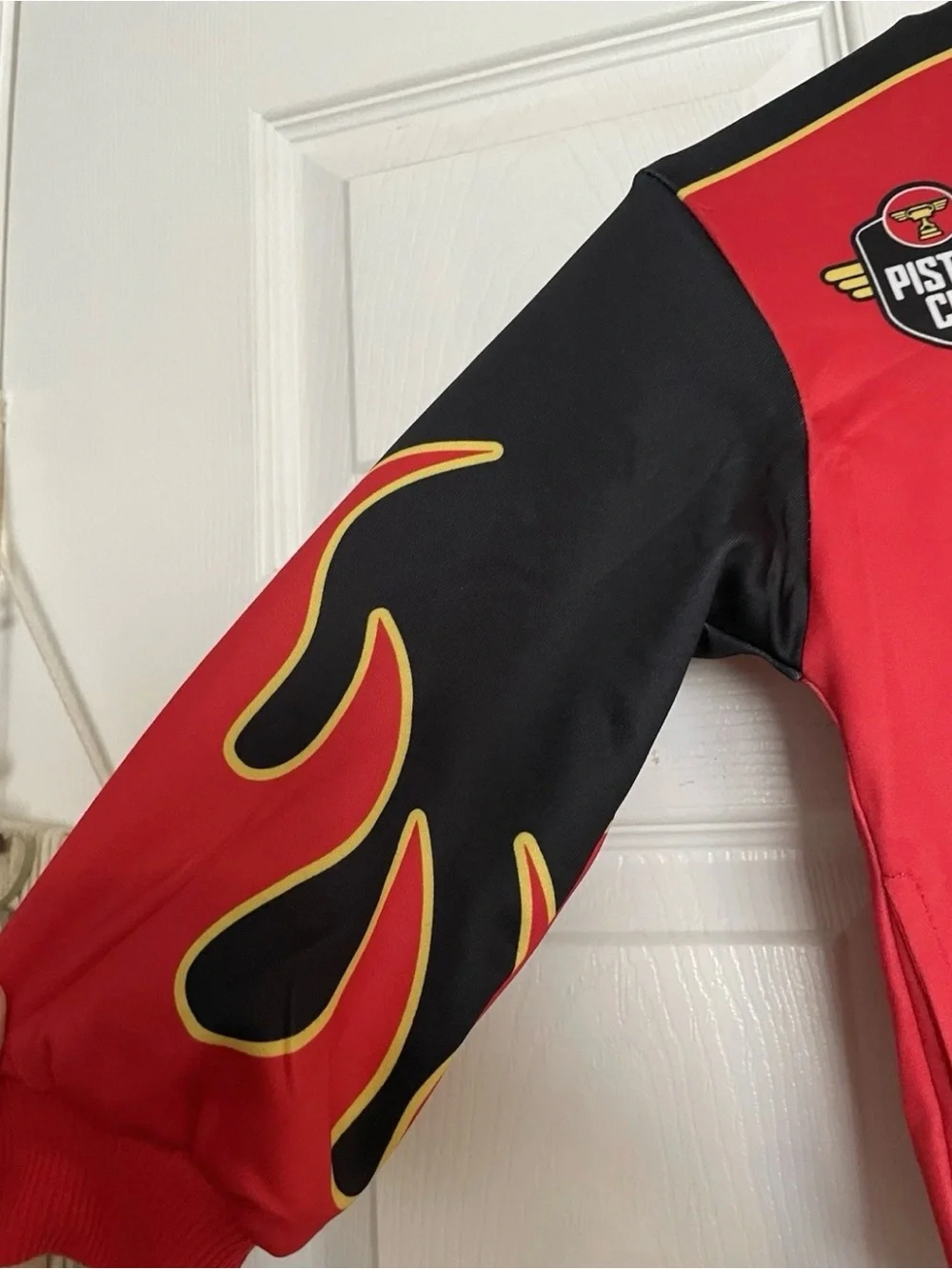 NWT Disney Pixar Cars 4T Size Rust-eze Lightning McQueen Red Kids Racing Jacket